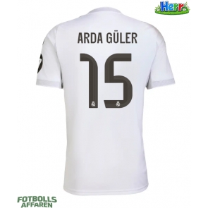 Real Madrid Arda Guler #15 Hemmatröja 2025-26 Kortärmad